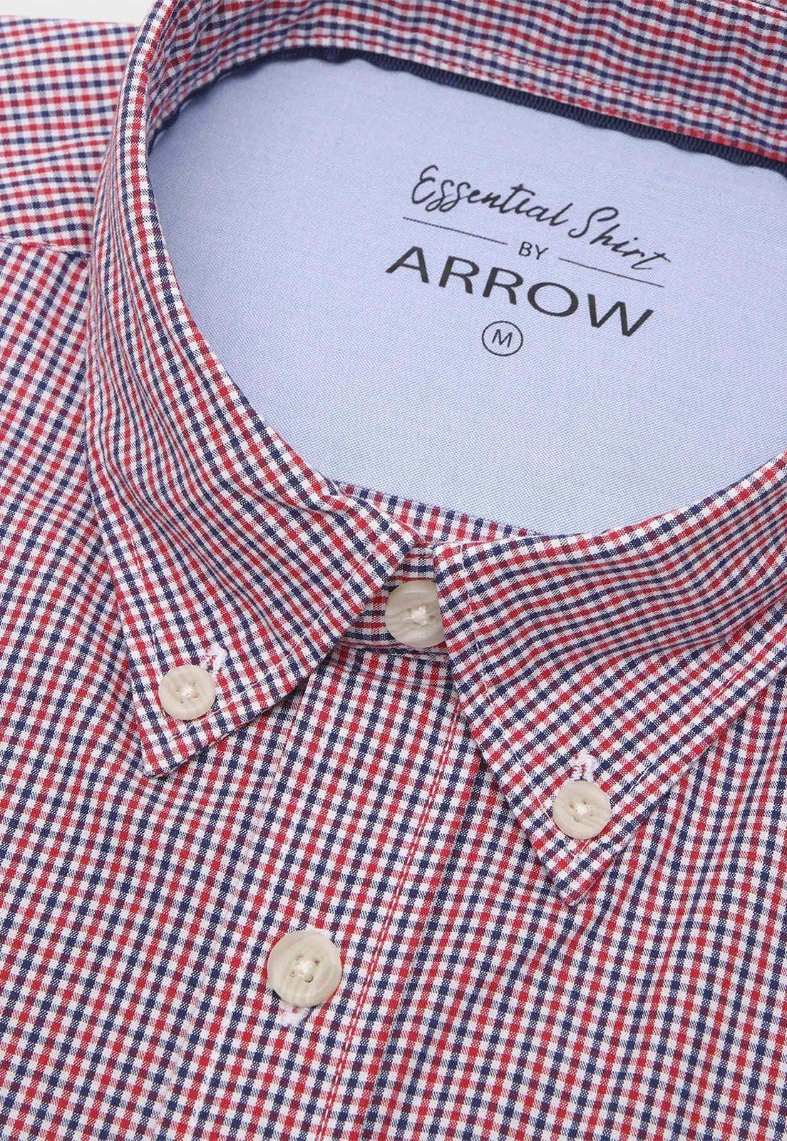 Camisa Cuadros Manga Larga Arrow-1