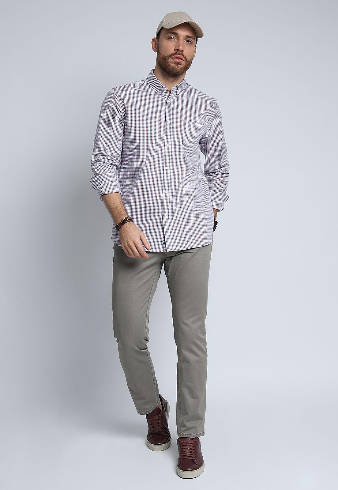 Camisa Print A Cuadros Arrow-4