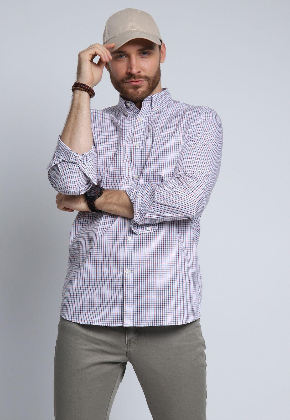 Camisa Print A Cuadros Arrow-0