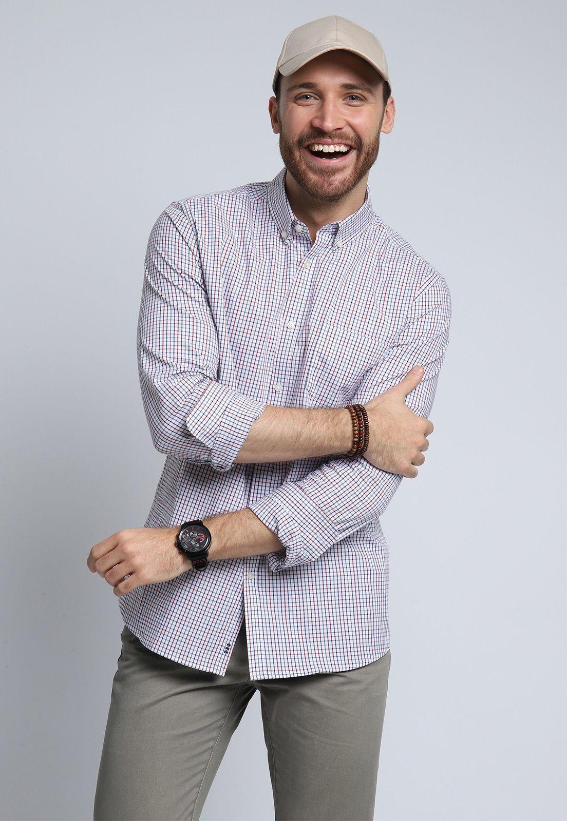 Camisa Print A Cuadros Arrow-1