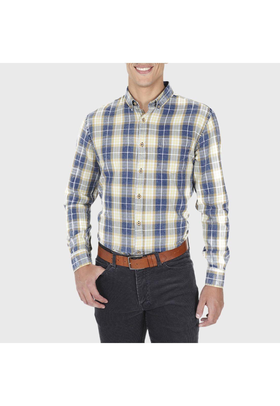 Camisa Escocesa M/L-0