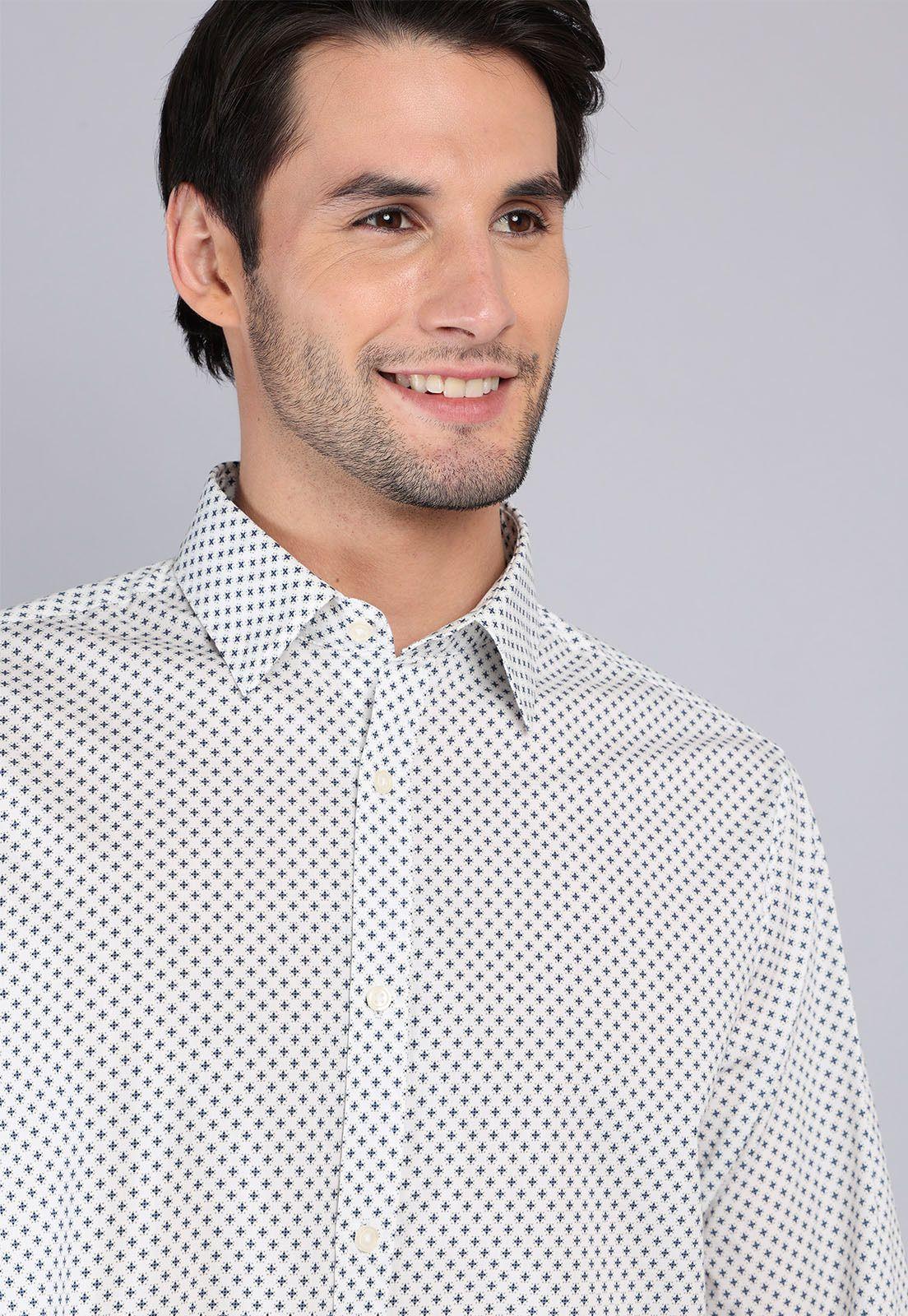 Camisa Print Spandex Arrow CM32060BL-2