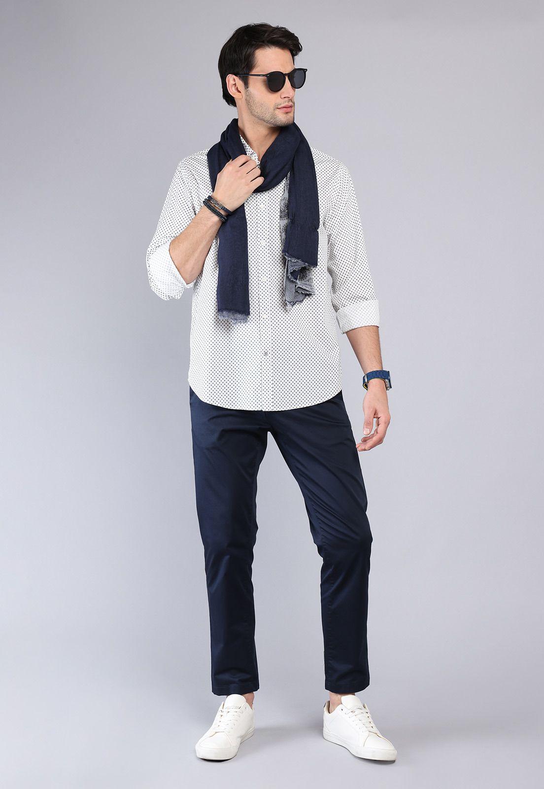 Camisa Print Spandex Arrow CM32060BL-3