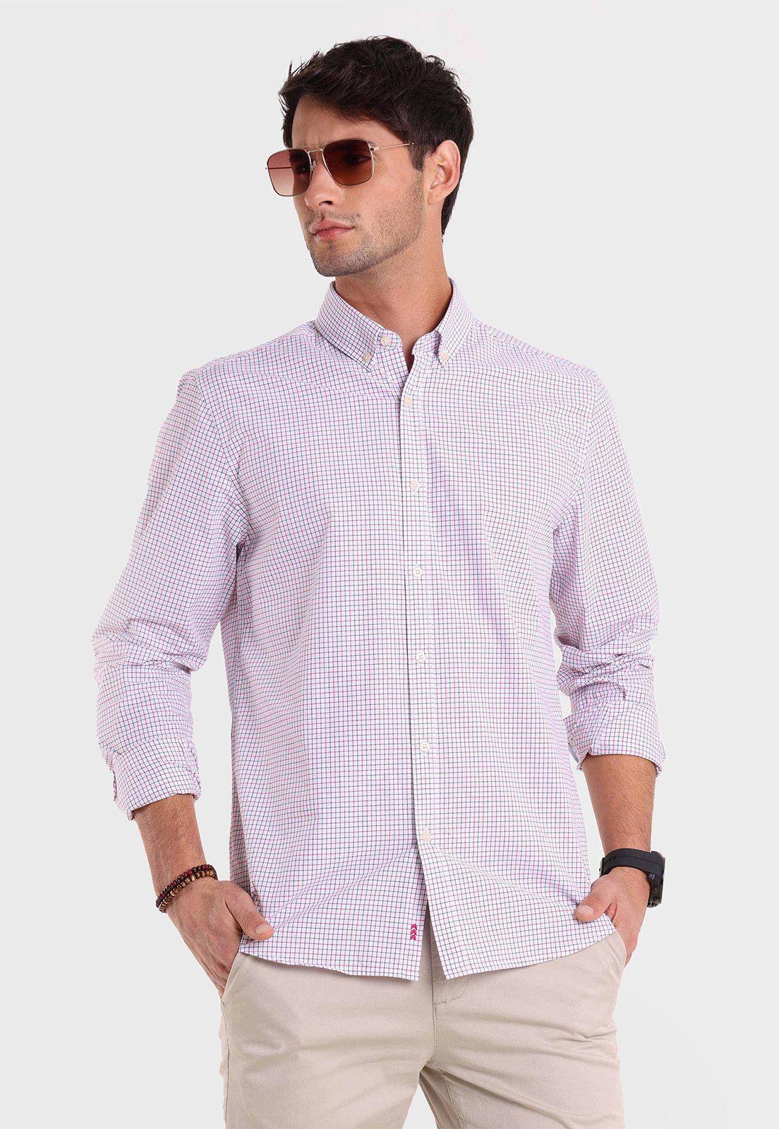 Camisa Cuadros Manga Larga Arrow-0