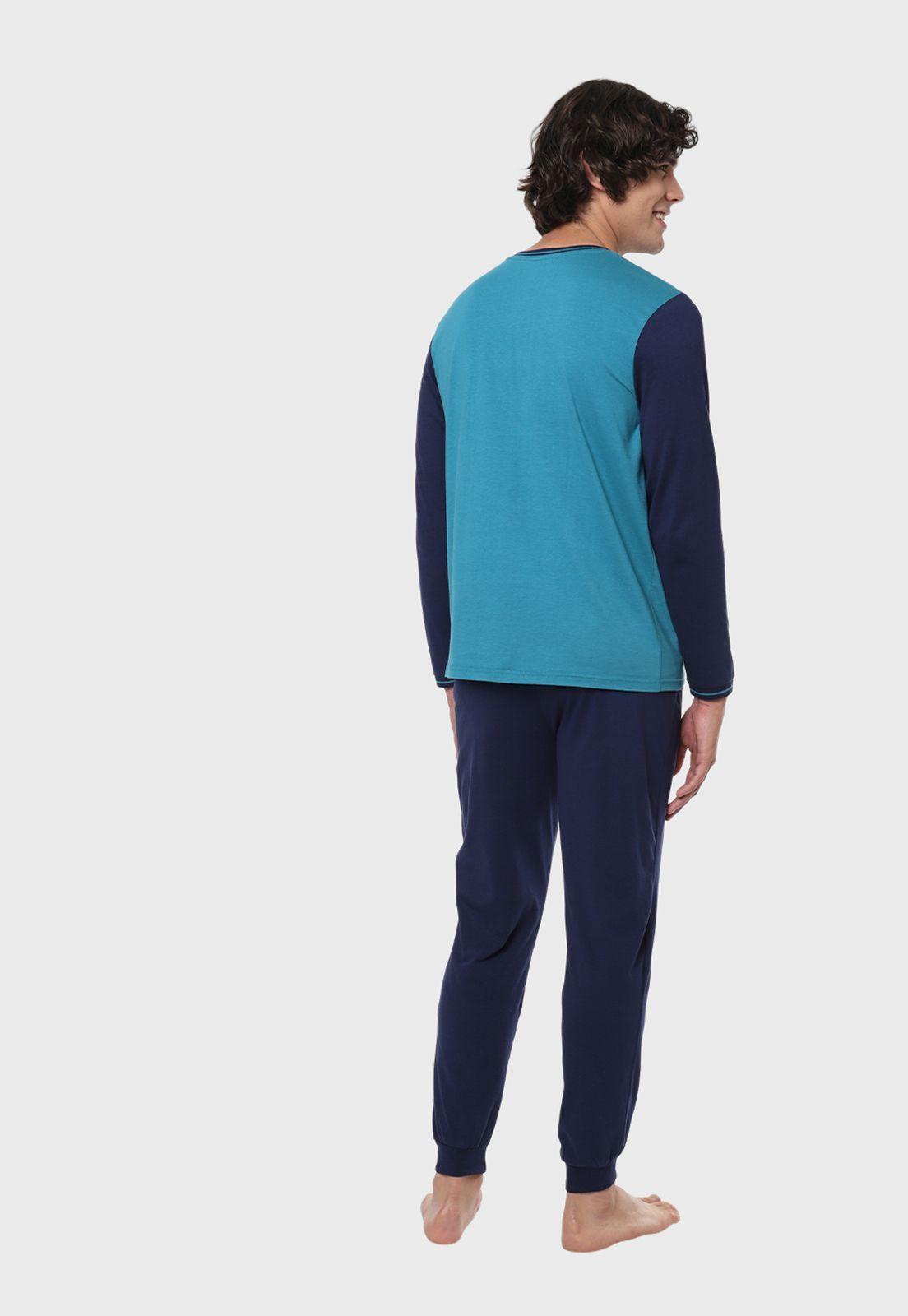 Pijama Largo Cuello Redondo Arrow-1