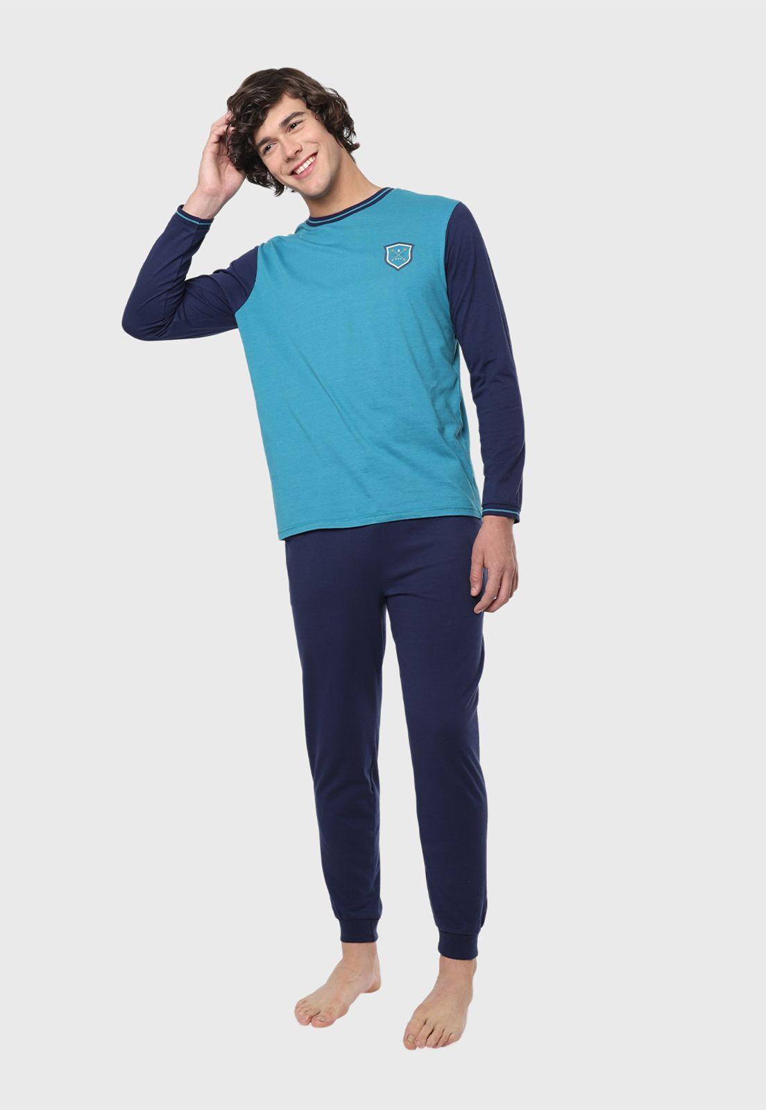 Pijama Largo Cuello Redondo Arrow-0