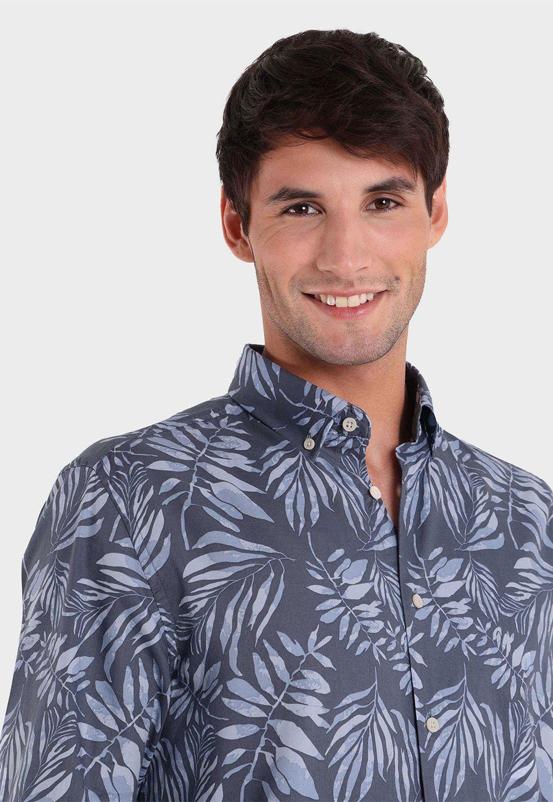 Camisa Estampada Manga Larga Arrow-3