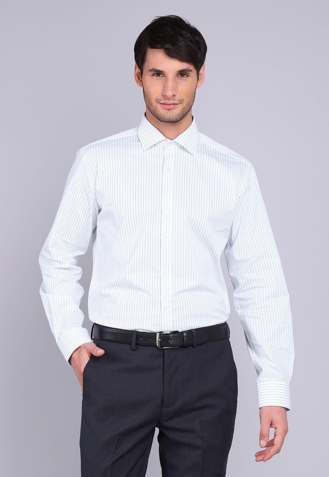 Camisa Formal Rayas Spandex Arrow ARM9054BL-0