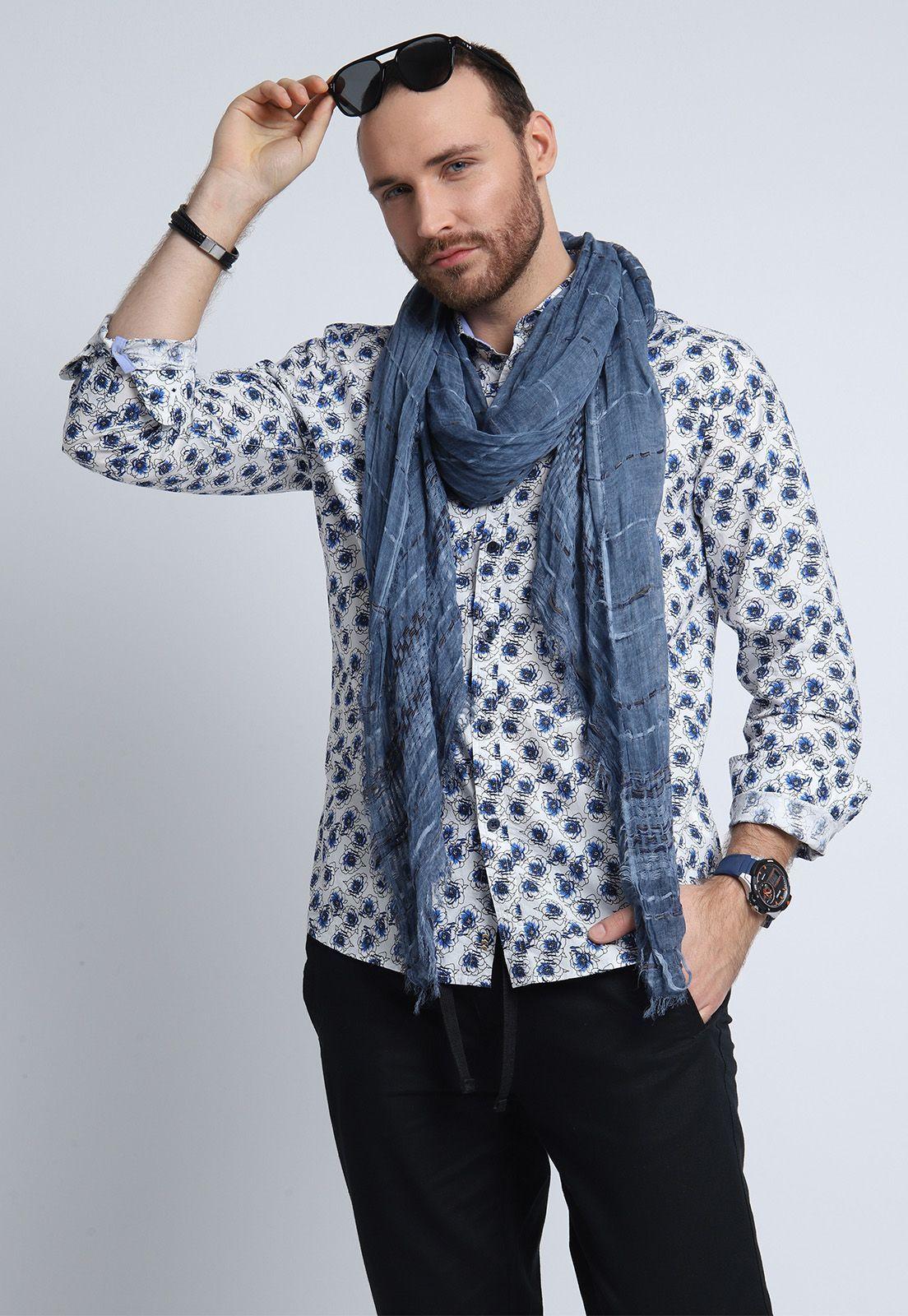 Camisa Print Floral Arrow-0