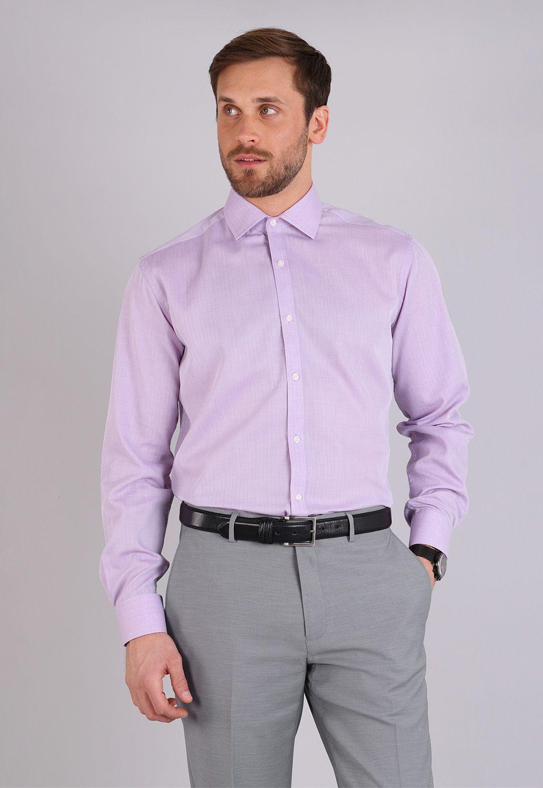 Camisa Formal Texturada Van Heusen-0