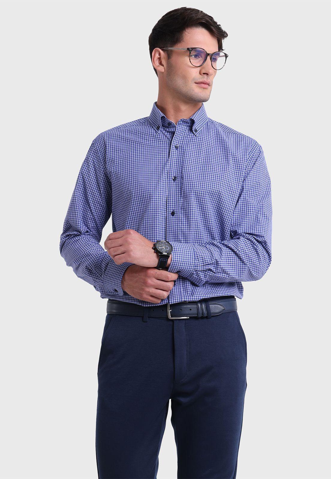 Camisa Formal Cuadros Arrow ARM6003AZ-0