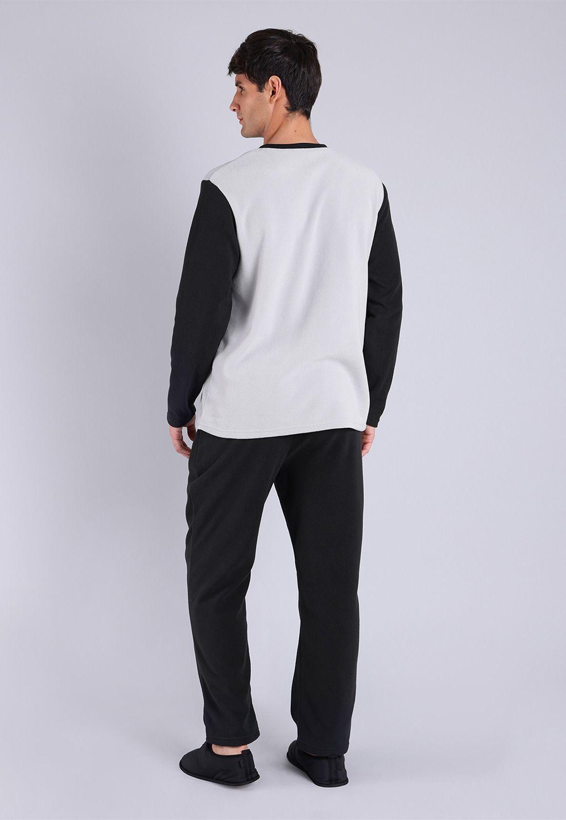 Pijama Largo Micro Polar Arrow P1I2402GR-1