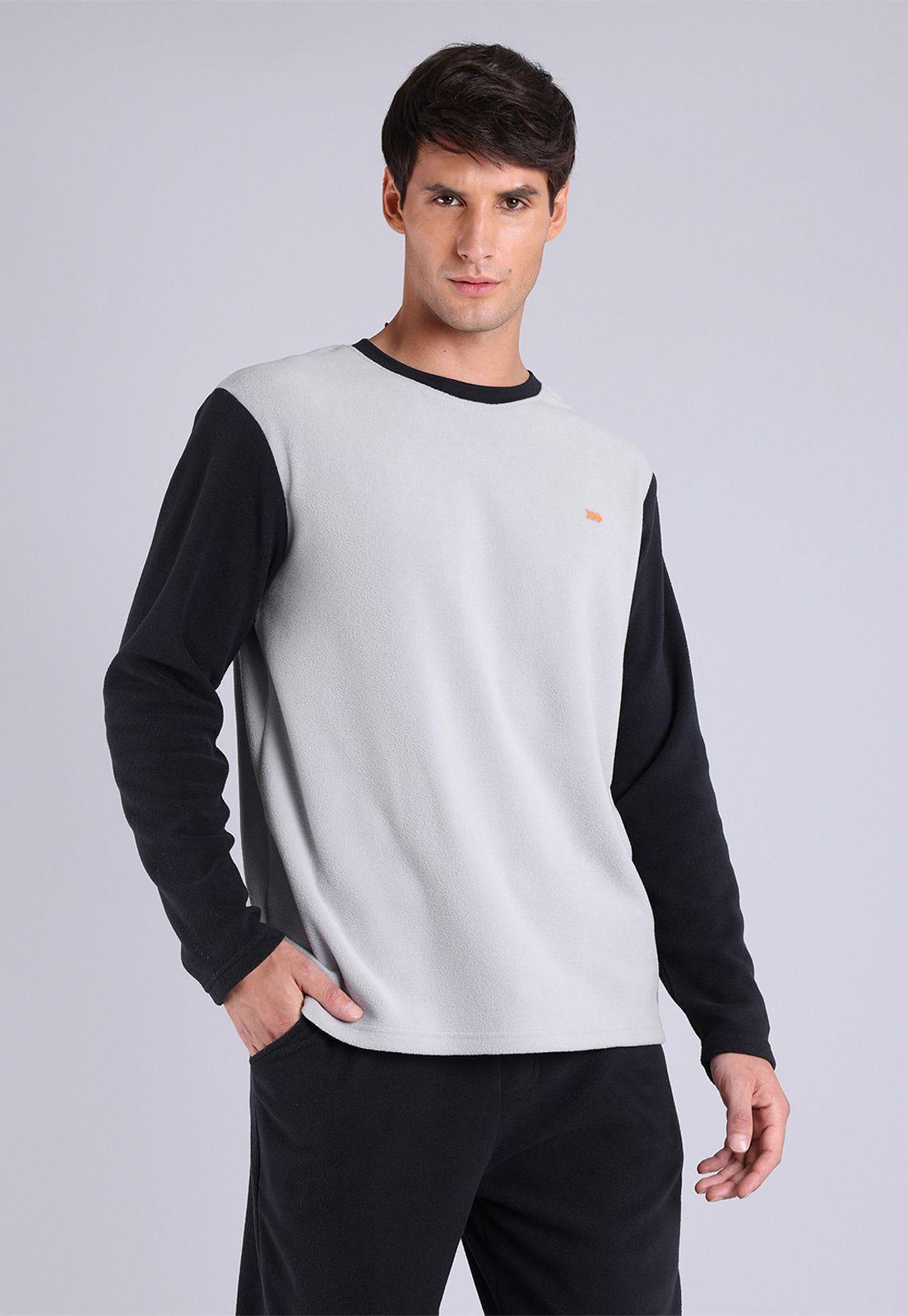 Pijama Largo Micro Polar Arrow P1I2402GR-2