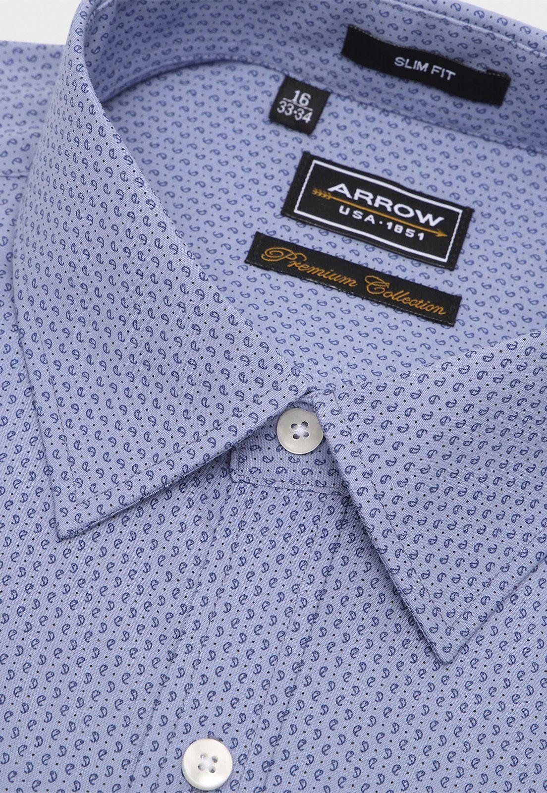 Camisa Formal Spandex Print Arrow-1