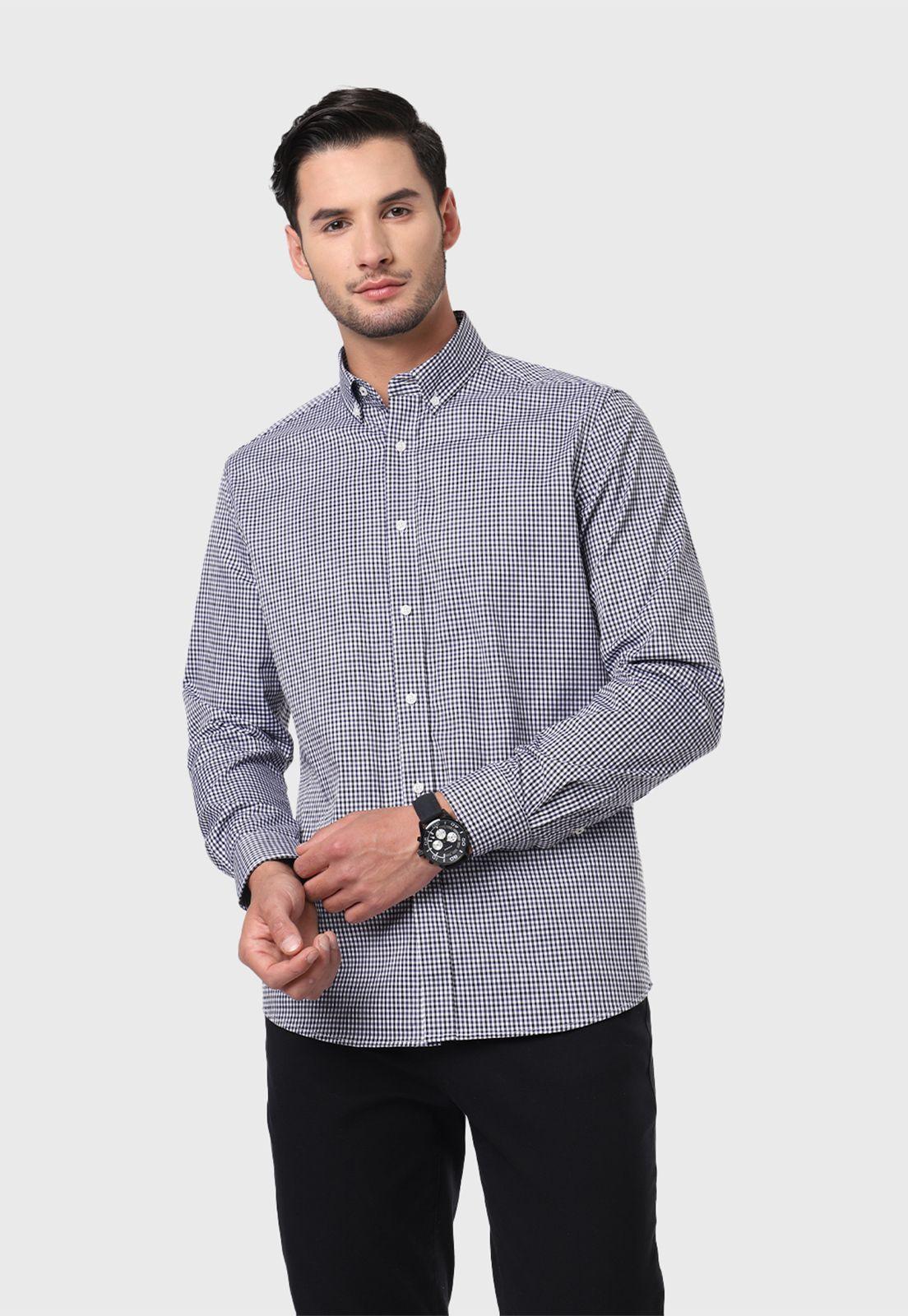 Camisa Cuadros Spandex Arrow-0