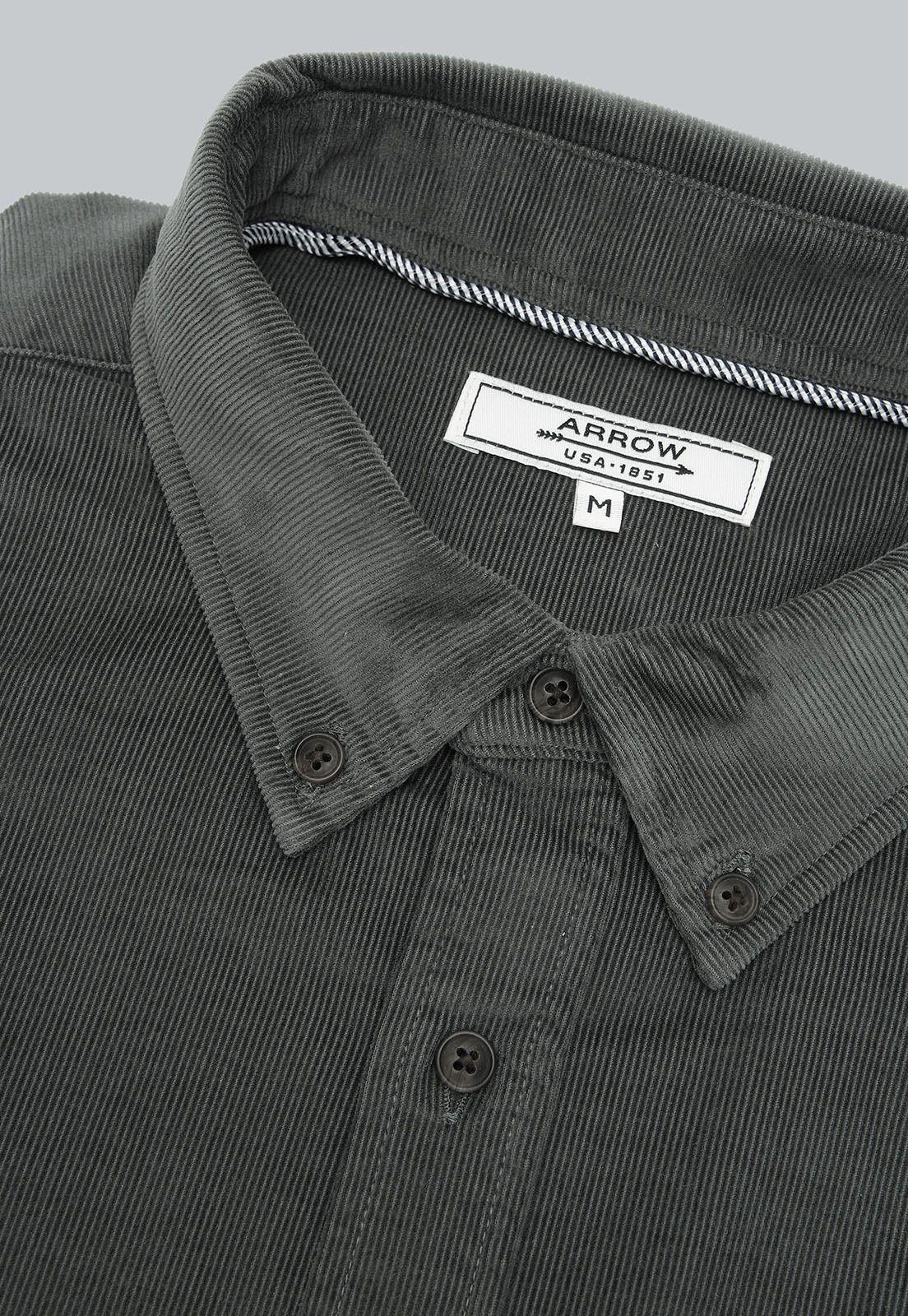 Camisa Cotelé Manga Larga Arrow CM31007VE-4