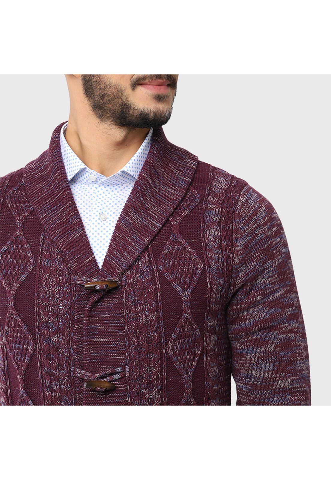 Cardigan Arrow Trenzado-2