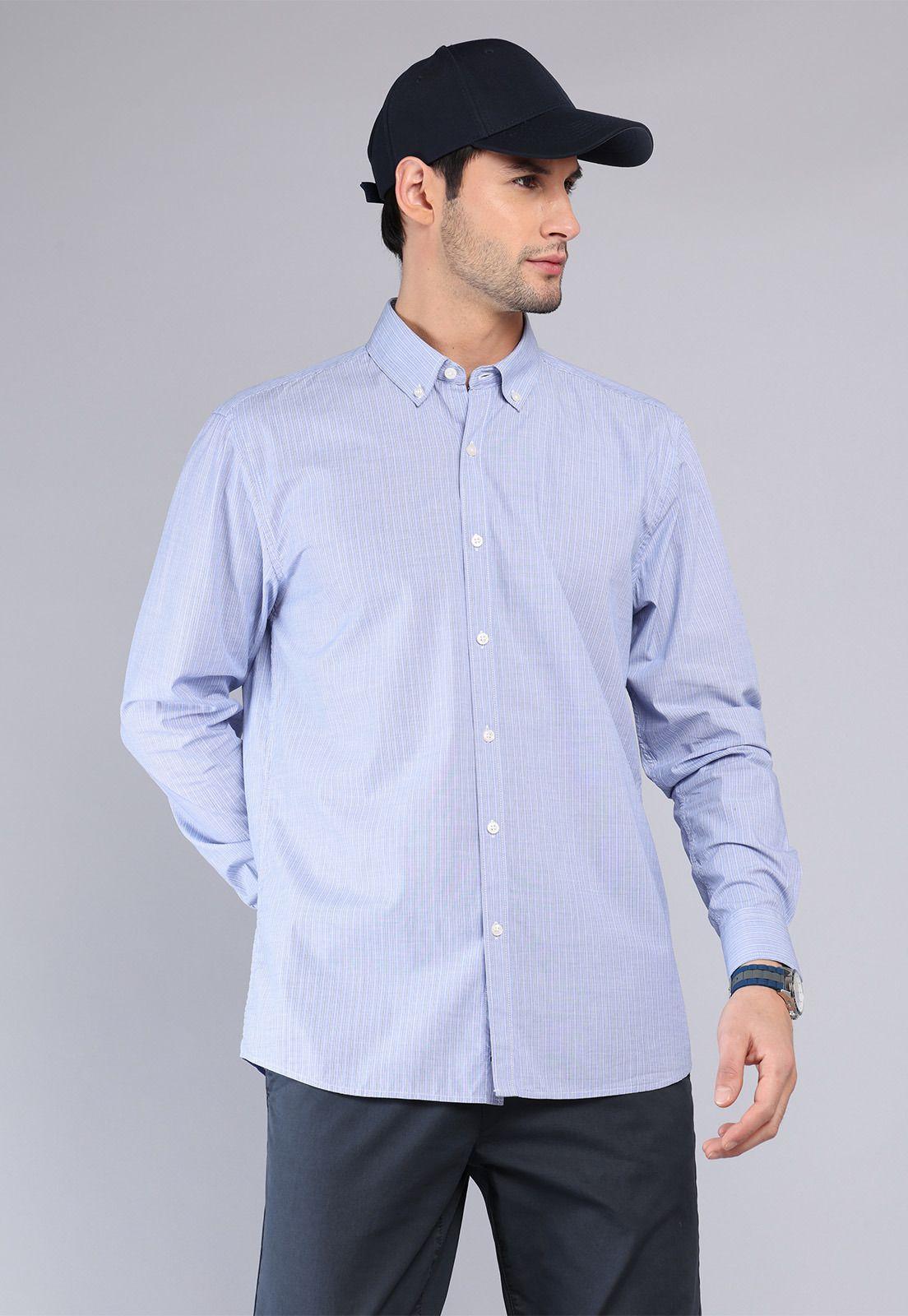 Camisa Rayas Manga Larga Arrow CM32032CE-0