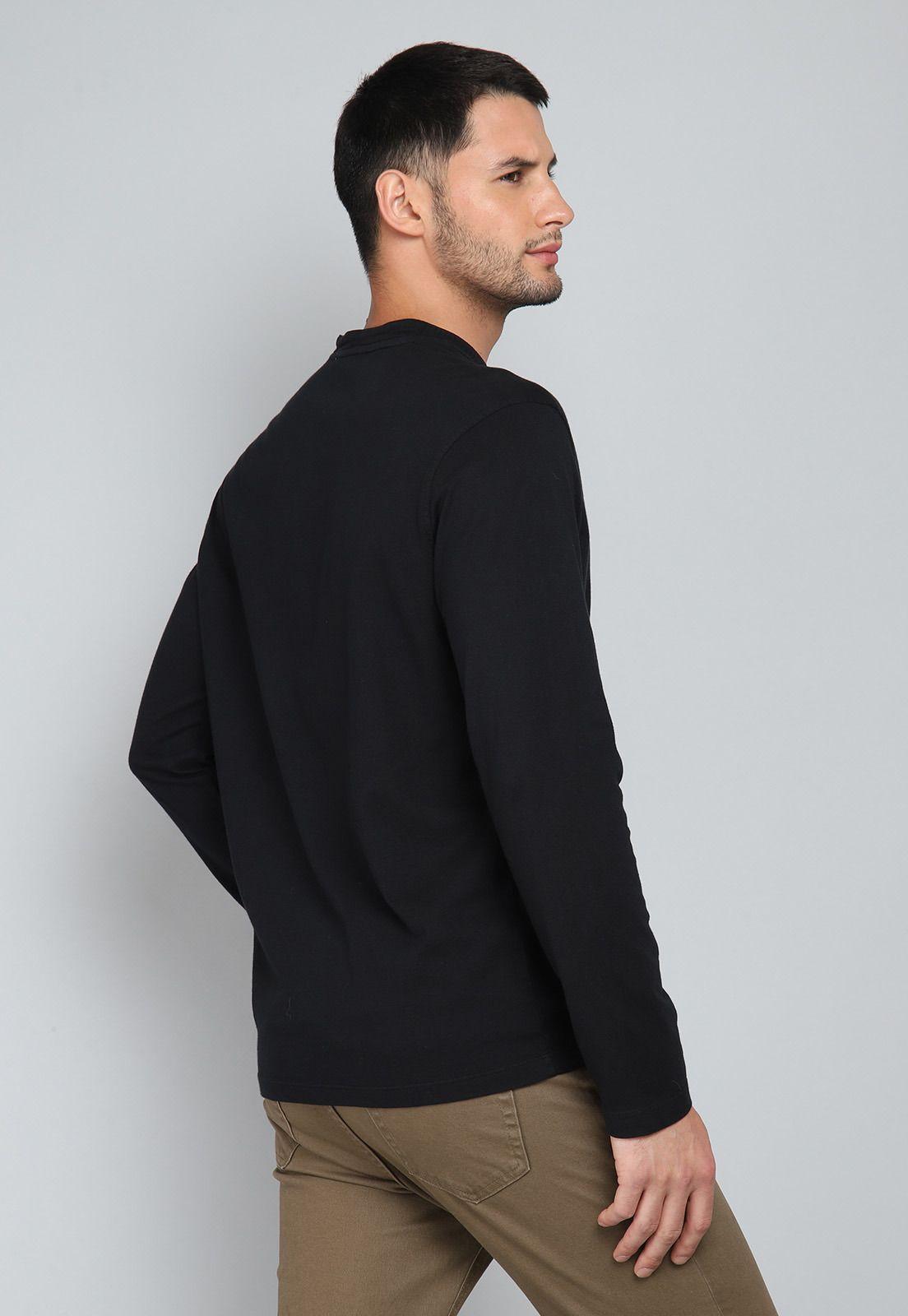 Polera Cuello Redondo Arrow PO31013NE-1