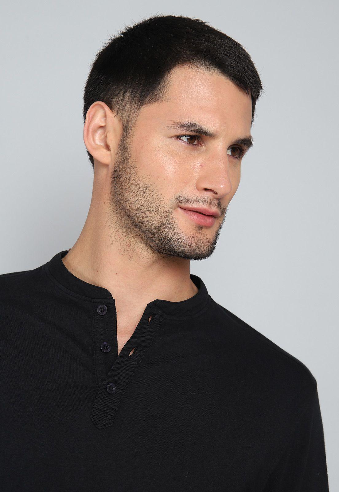 Polera Cuello Redondo Arrow PO31013NE-2