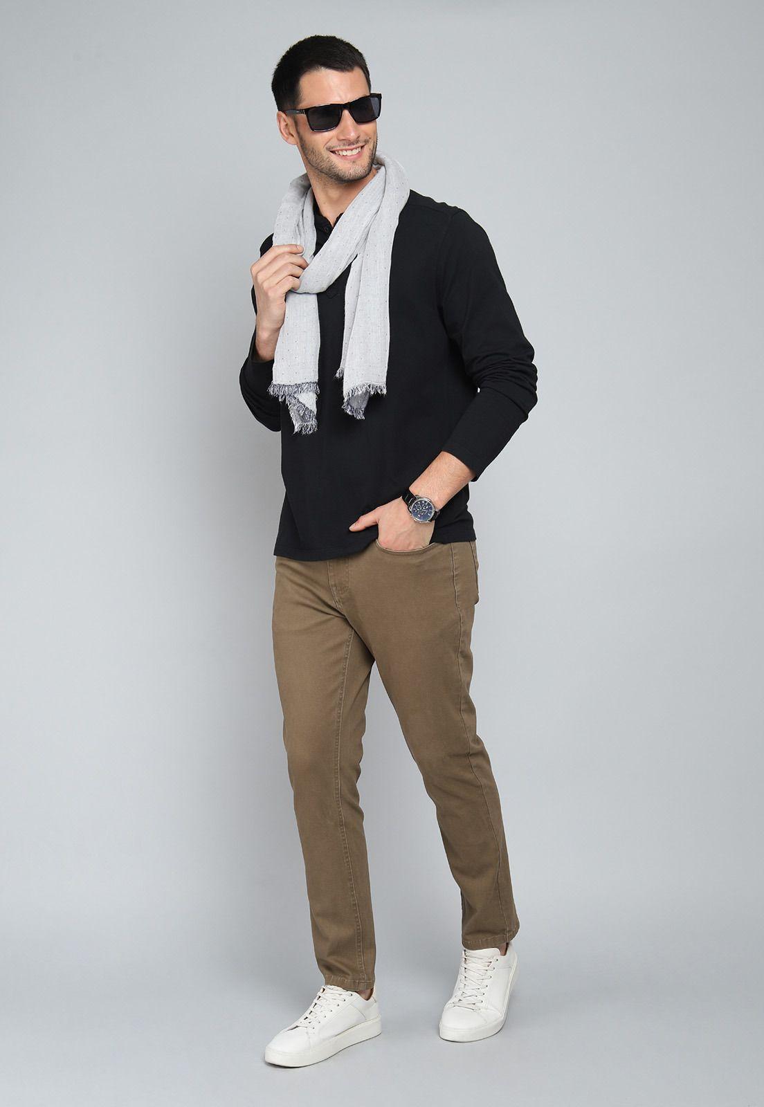 Polera Cuello Redondo Arrow PO31013NE-3