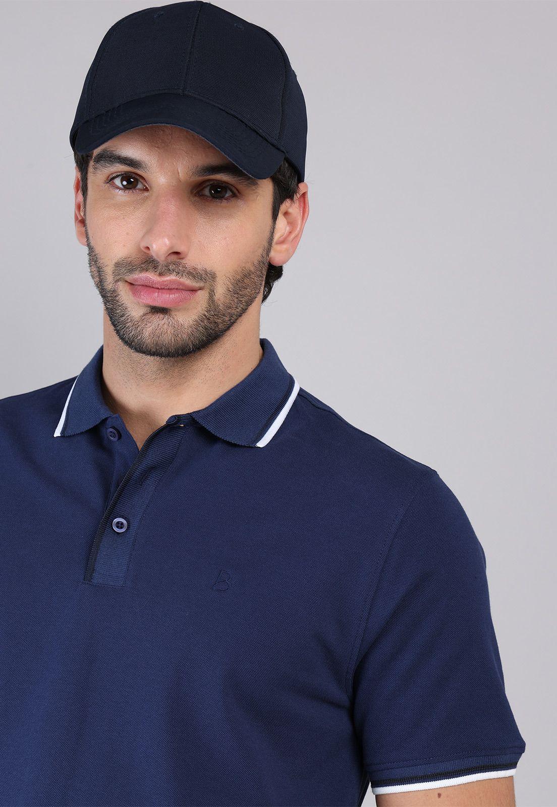 Polera Pique Cuello Polo Piero Butti PBCVK42AZ-2