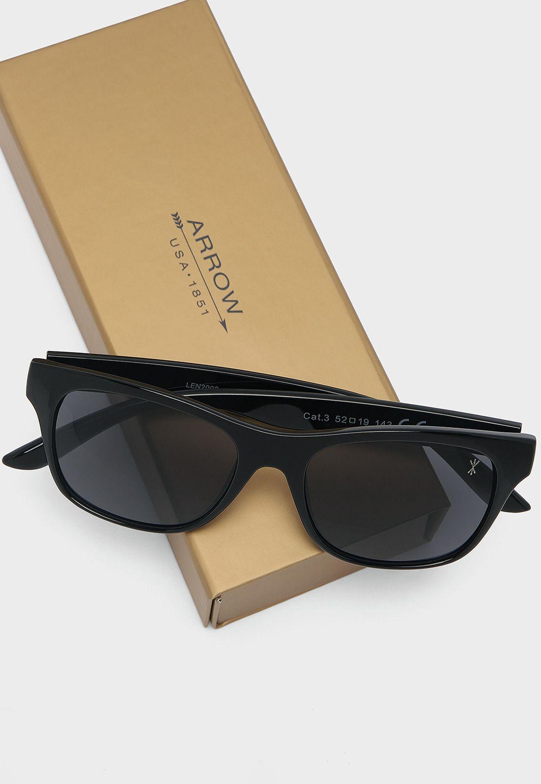 Anteojos De Sol Shiny Black Arrow LEN2002NE-4