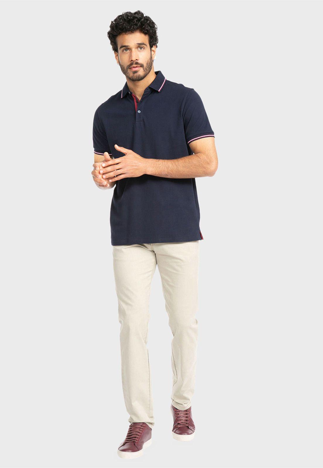 Polera Piqué Manga Corta Arrow-4