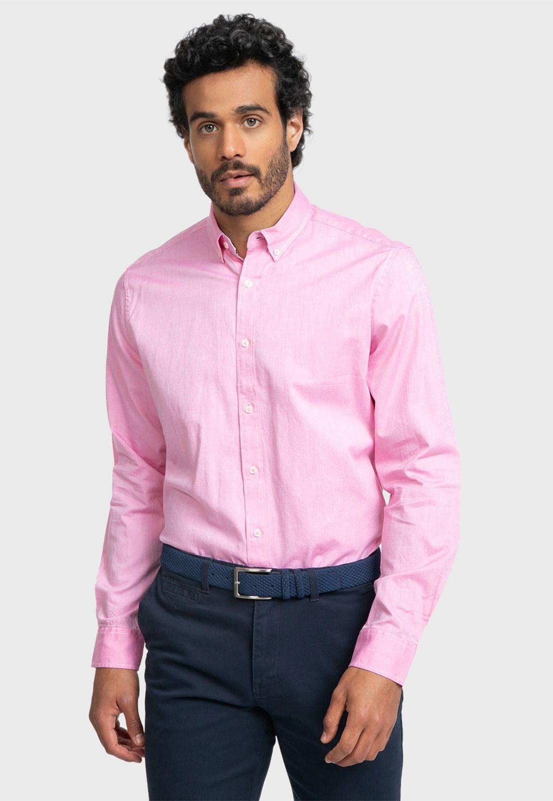 Camisa Arrow Manga Larga Oxford Lisa-0