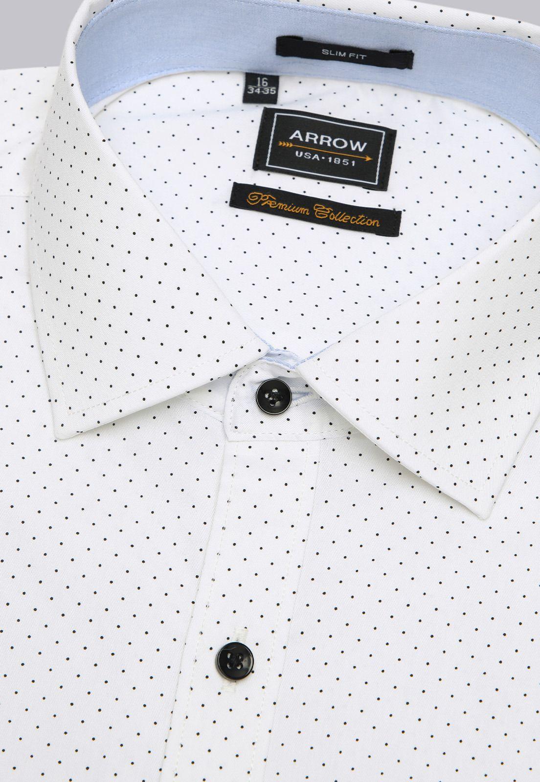 Camisa Formal Print Spandex Arrow ARM9042BL-1