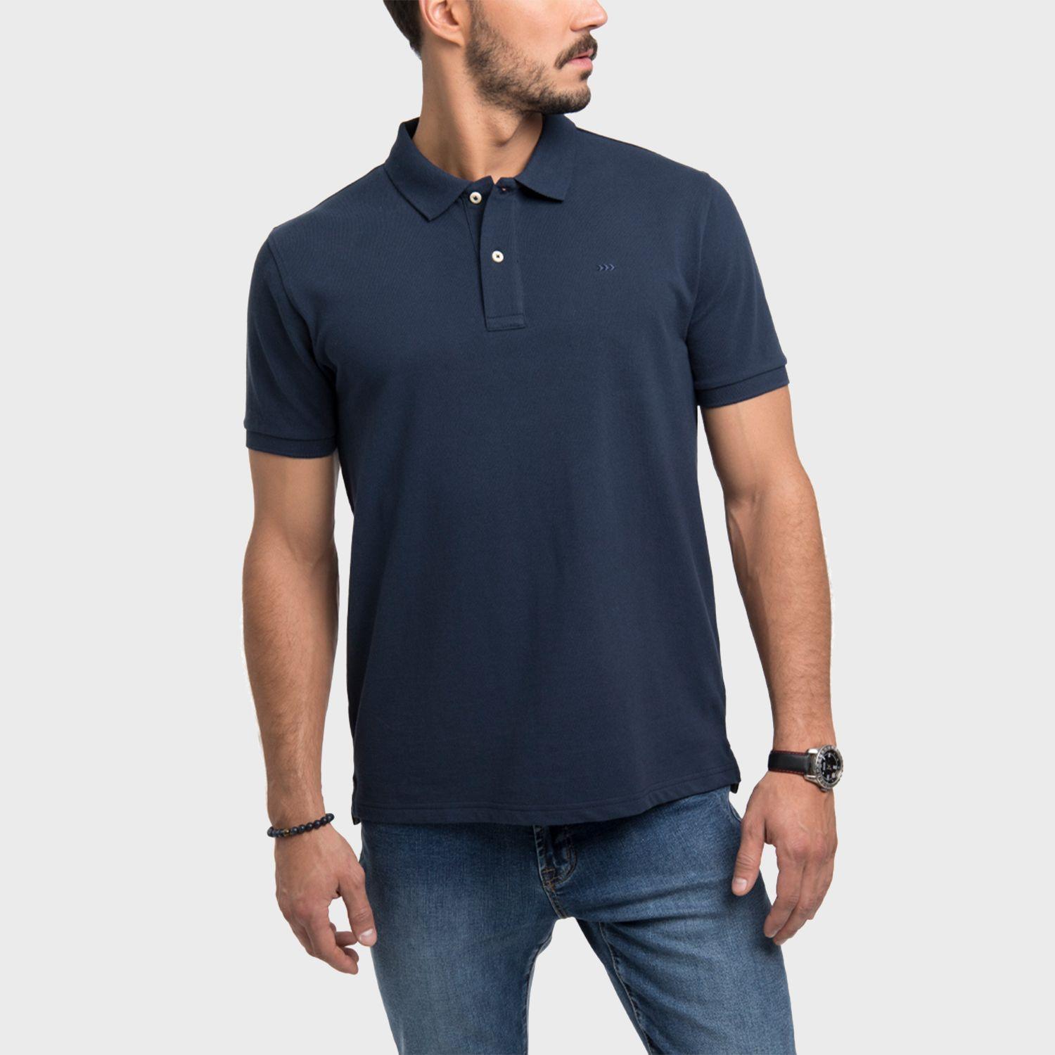 Polera Piqué Básica Manga Corta-0