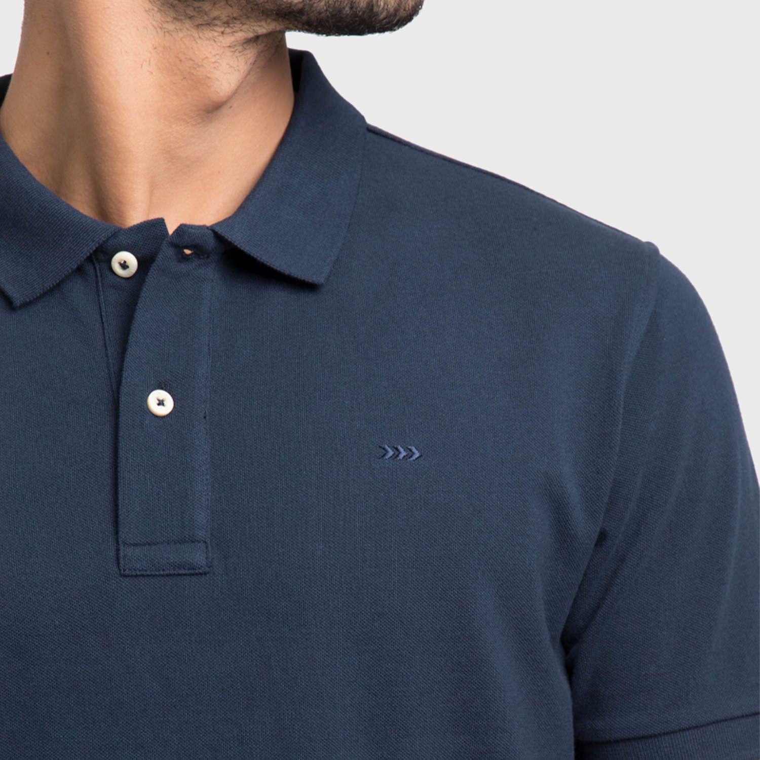 Polera Piqué Básica Manga Corta-2