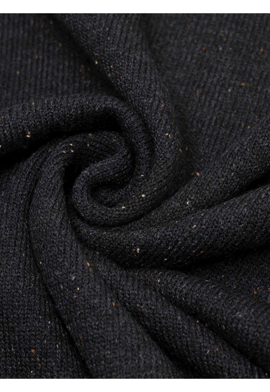 Sweater Cuello Redondo Regular fit Gris Oscuro Arrow-5