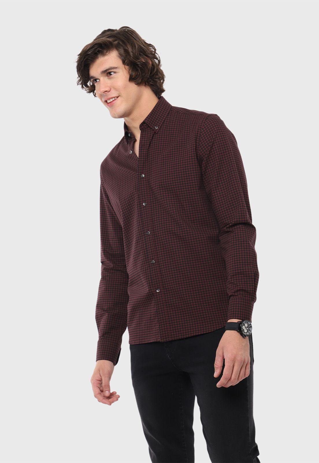 Camisa Oxford A Cuadros Arrow-1