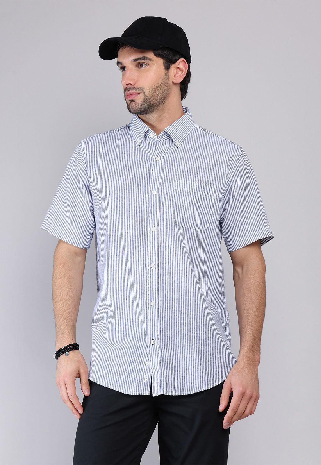 Camisa Lino Algodón Piero Butti PBCVF22NB-0