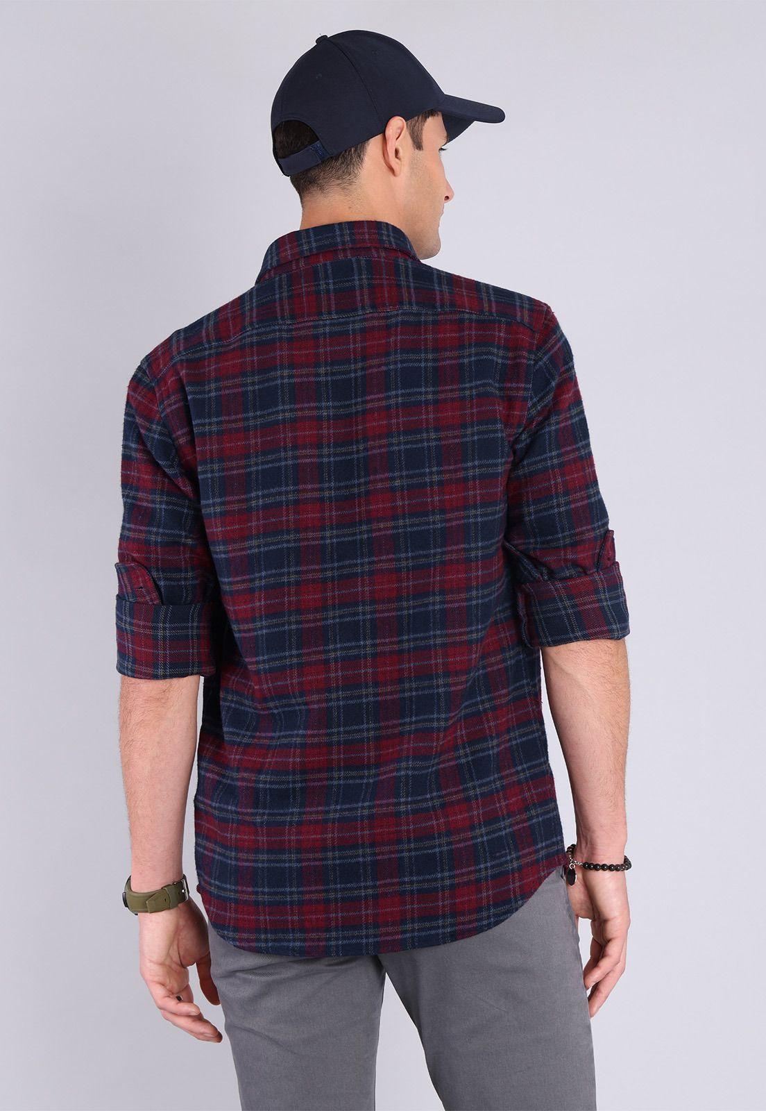 Camisa Escocesa Overshirt Arrow-1