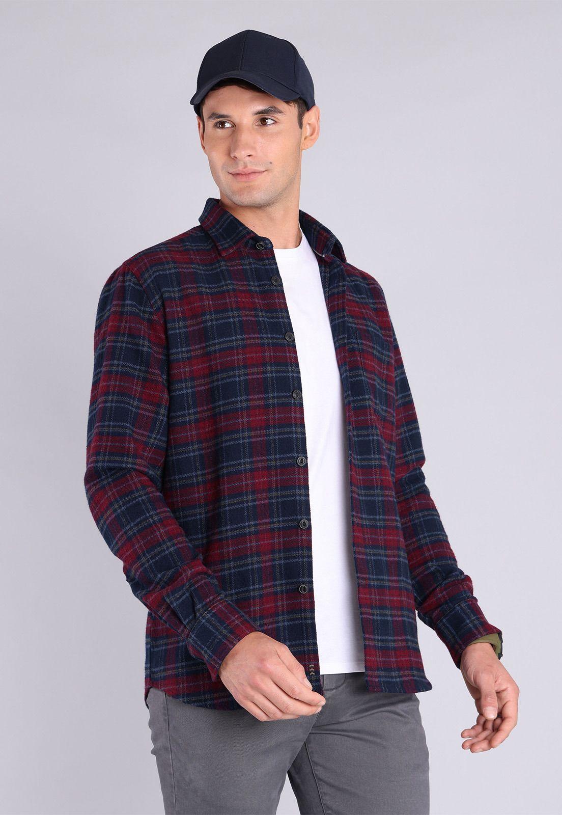 Camisa Escocesa Overshirt Arrow-4