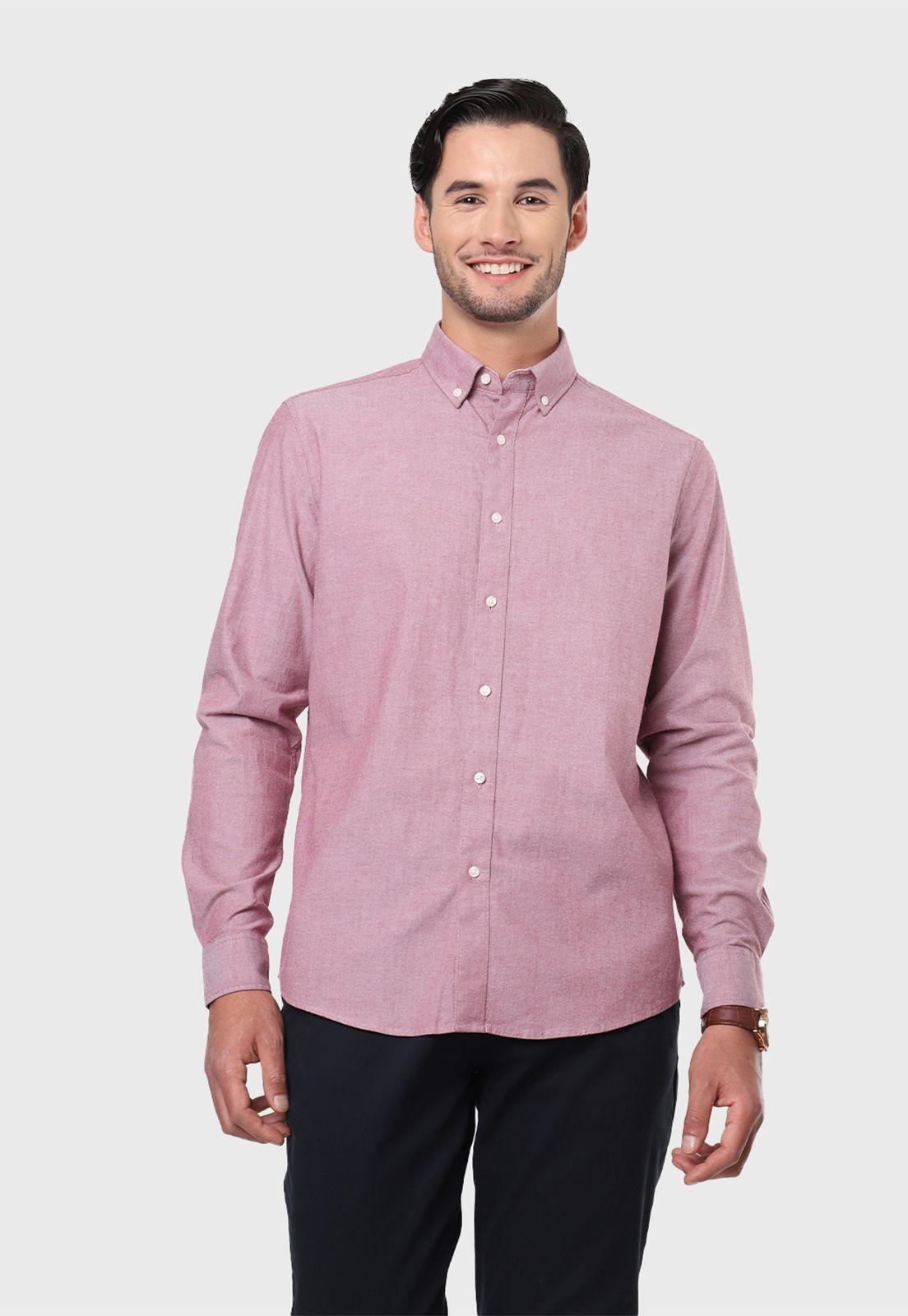 Camisa Oxford Spandex Arrow-0