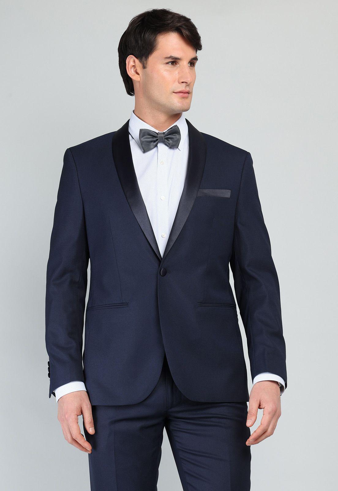 Traje Ceremonia Liso Spandex Arrow AM32000NB-2