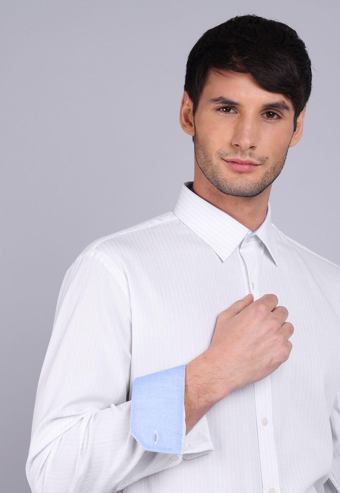 Camisa Formal Texturada Spandex Arrow ARM9007BL-3