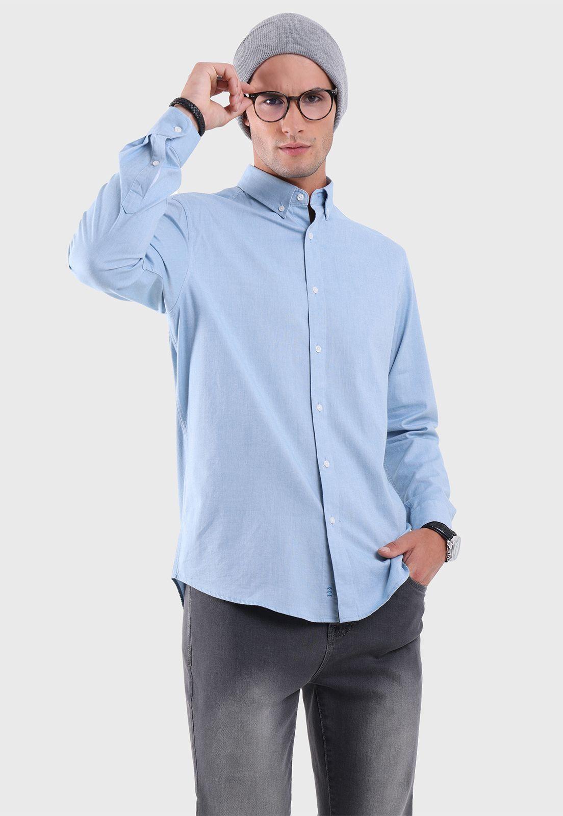 Camisa Oxford Spandex Arrow-0
