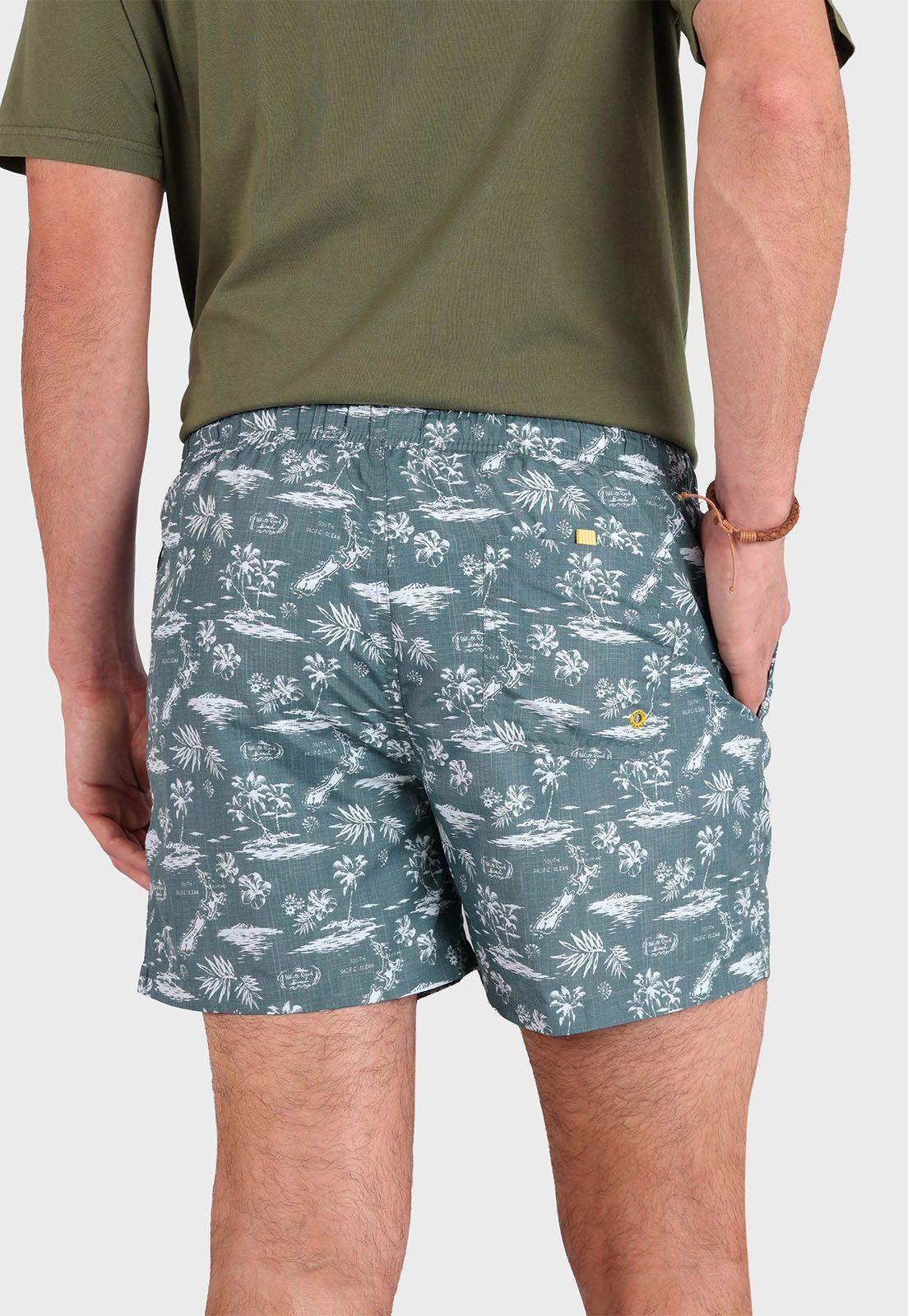 Short De Baño Estampado Arrow-1