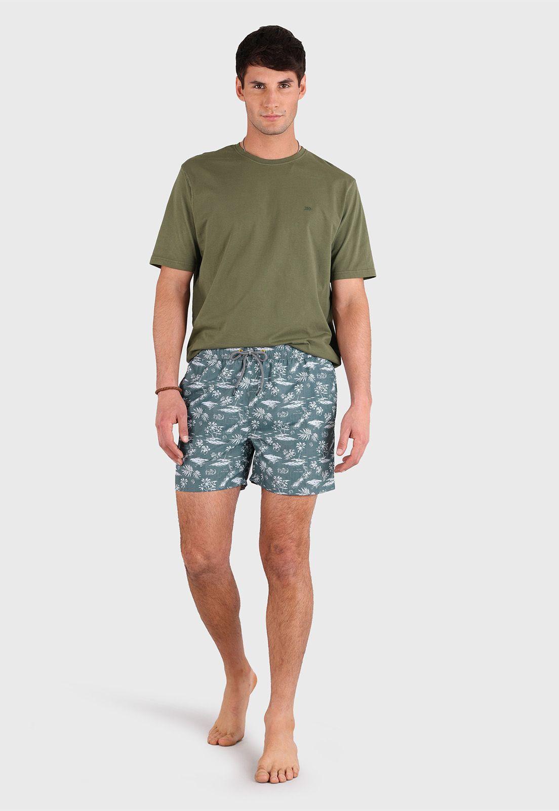 Short De Baño Estampado Arrow-3