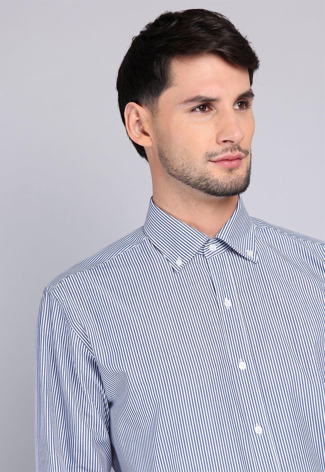 Camisa Formal A Rayas Van Heusen VHCM424AZ-3