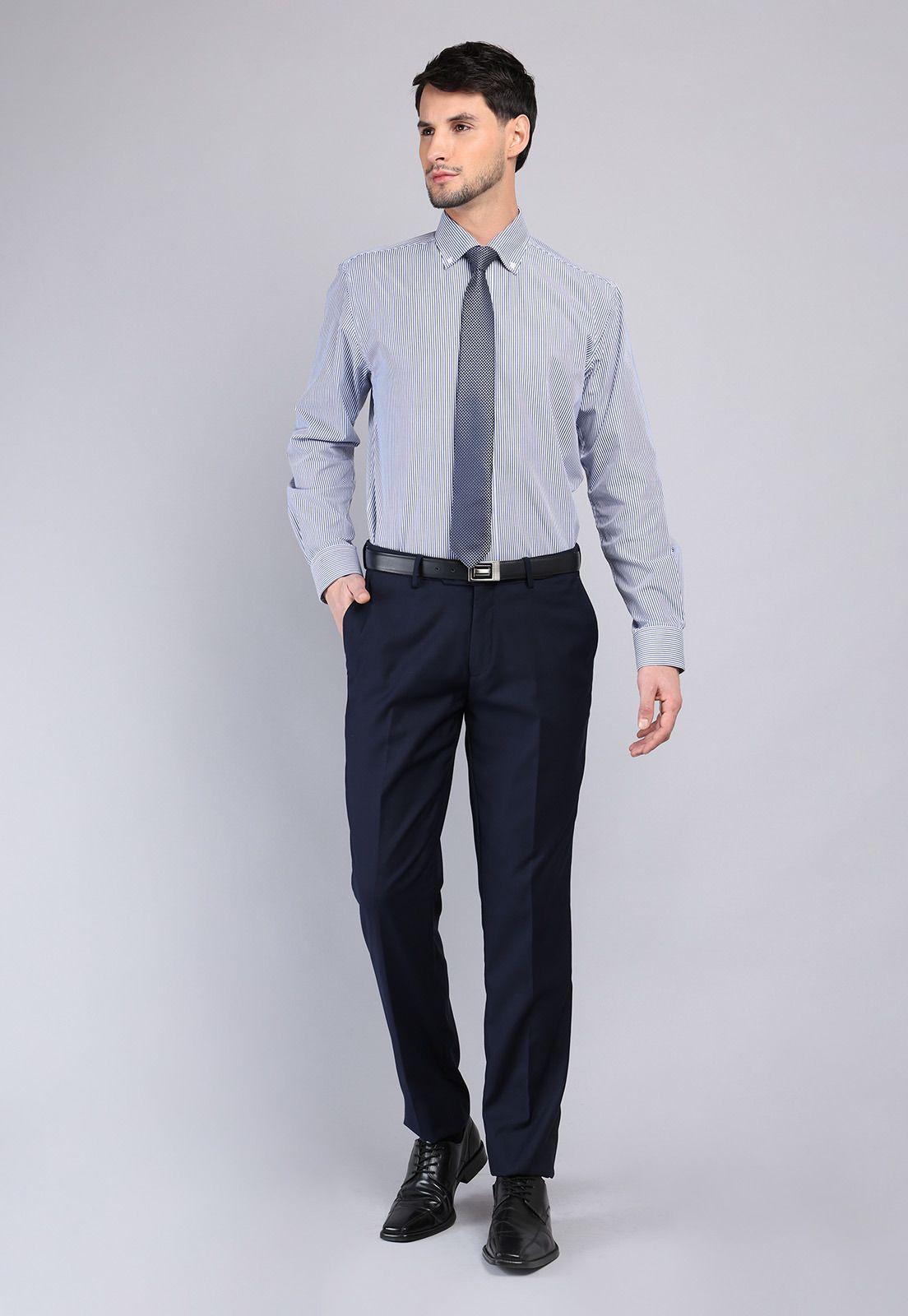 Camisa Formal A Rayas Van Heusen VHCM424AZ-4