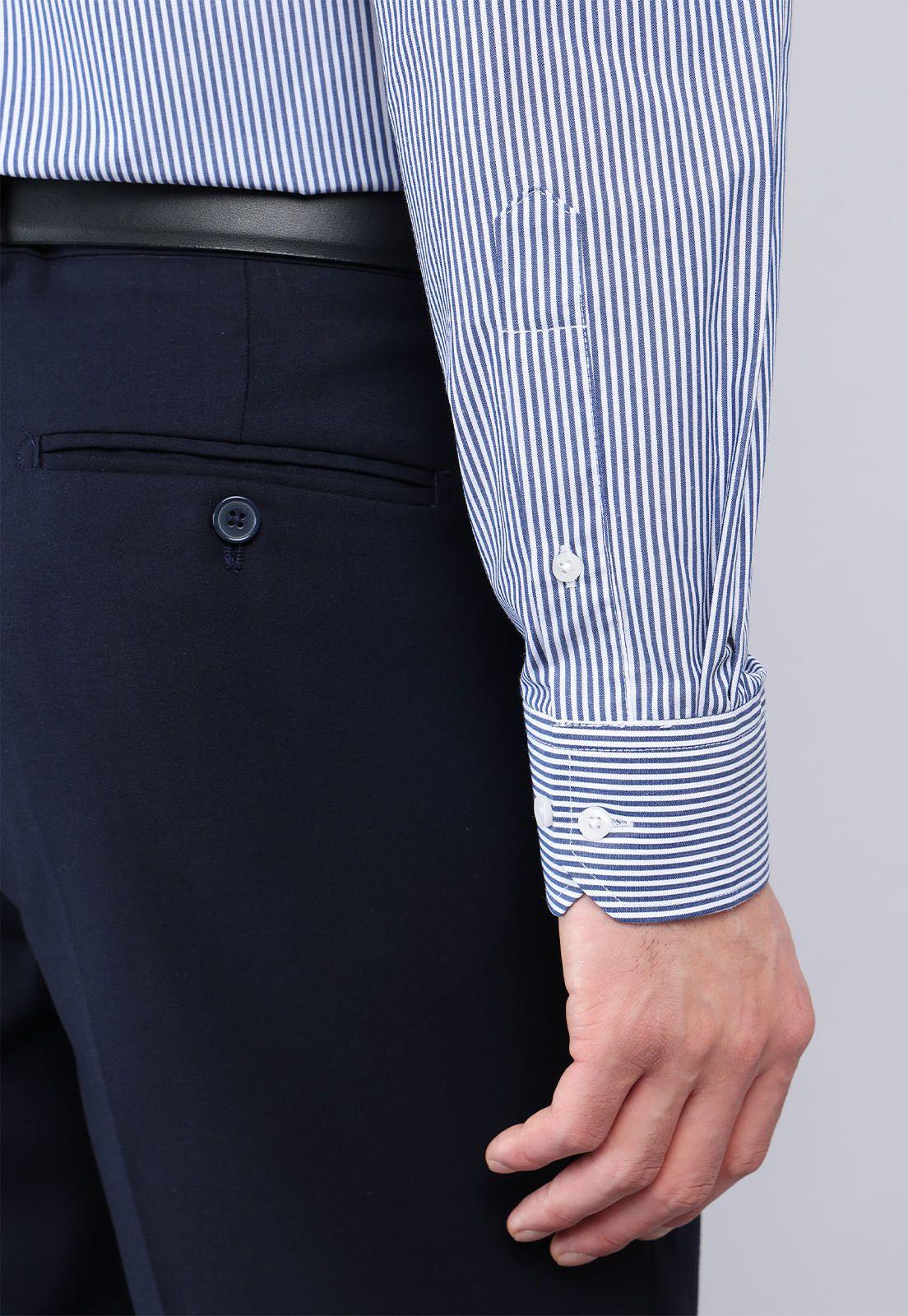 Camisa Formal A Rayas Van Heusen VHCM424AZ-5