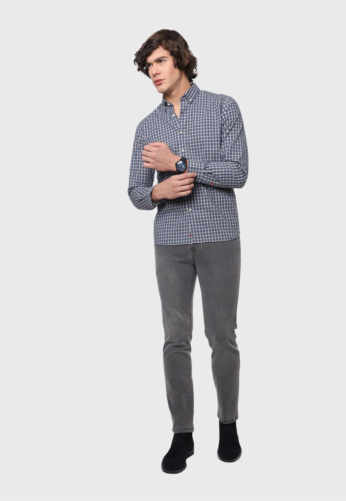 Camisa Casual A Cuadros Arrow-4