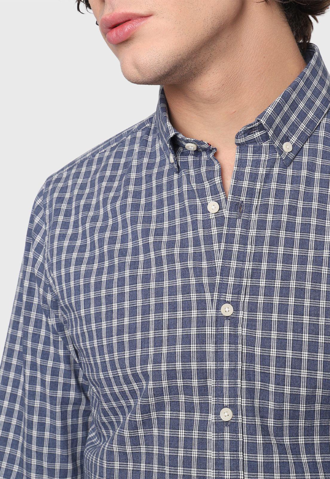 Camisa Casual A Cuadros Arrow-3