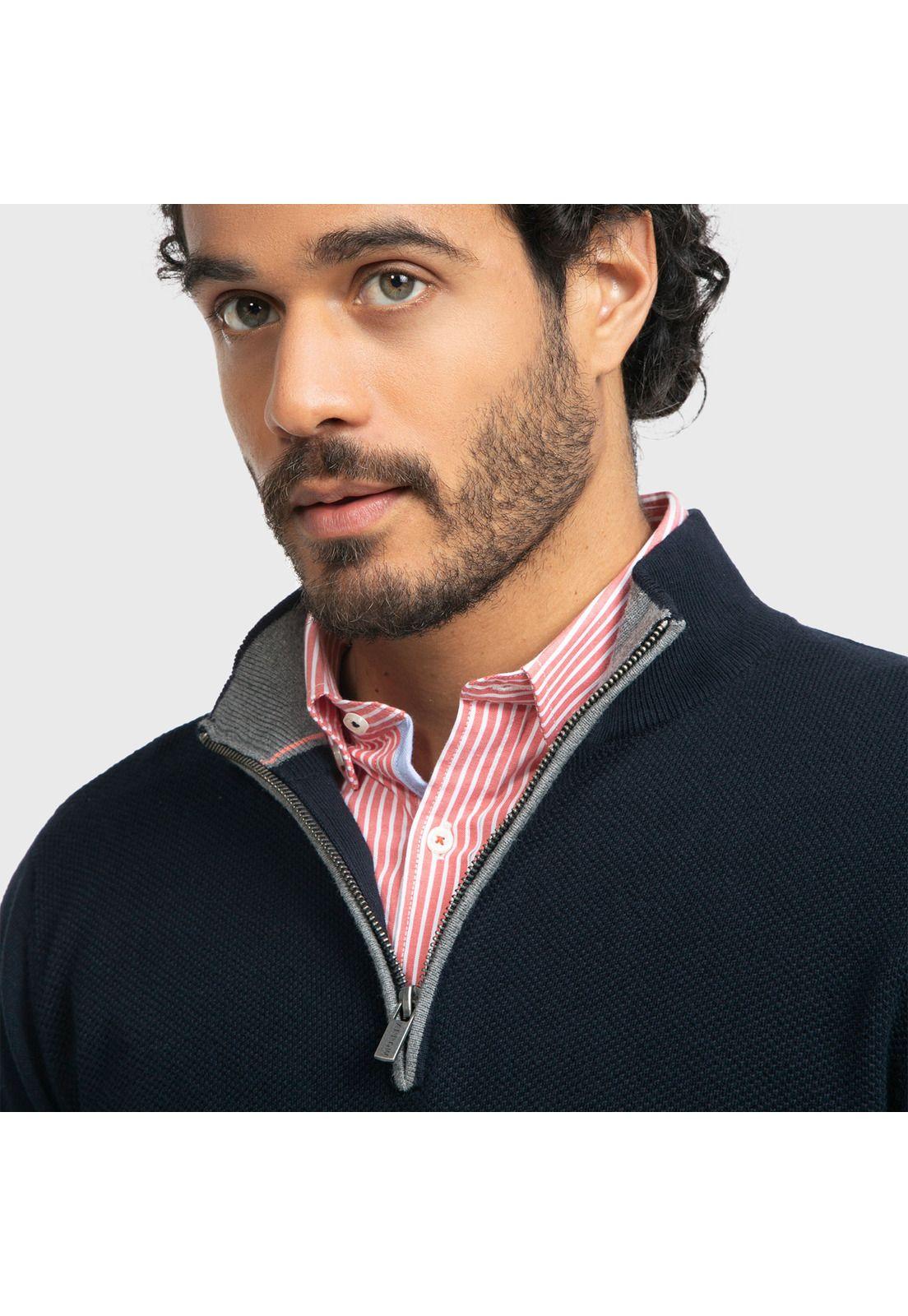Sweater Arrow Half Zipper-2