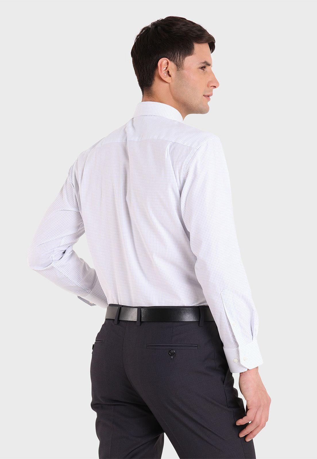 Camisa Formal Spandex Cuadritos Arrow-2